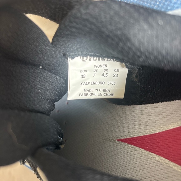 Pearl Izumi X-Alp Enduro Cycling Shoes Women’s US 7 EU 38 Blue MTB Clipless - Picture 7 of 7